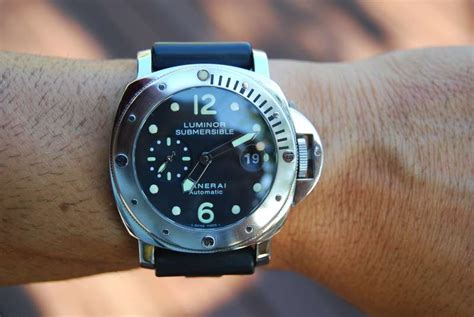 panerai pam 24 submersible|panerai pam 24 bezel review.